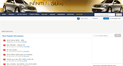 Desktop Screenshot of infinitiqx50.org